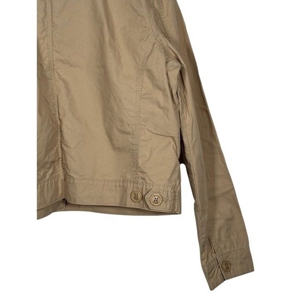 Carhartt For Women Khaki Cotton Utility Jacket Full Button Front Pockets XL - Picture 11 of 11